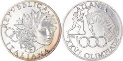 World Coins - Coin, Italy, Jeux Olympiques Atlanta 1996, 1000 Lire, 1996, Rome, FDC