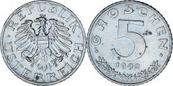 World Coins - Austria, 5 Groschen, 1992