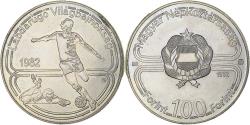 World Coins - Hungary, 100 Forint, World Football Championship, 1982, Budapest, Spain
