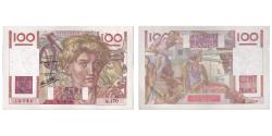 World Coins - France, 100 Francs, Jeune Paysan, 1946, Q.170, AU(50-53), Fayette:28.12, KM:128a
