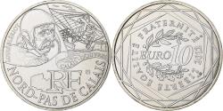 World Coins - France, 10 Euro, Nord-Pas De Calais, 2012, Silver, , KM:1880