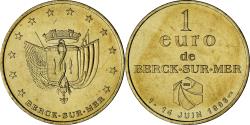 World Coins - France, Token, 1 Euro Berck-sur-mer, 1998, Euro des villes,