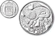 World Coins - Coin, San Marino, 2 Lire, 1973, , Aluminum, KM:23