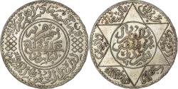 World Coins - Morocco, Yusuf, 1/2 Rial, 5 Dirhams, 1912/AH1331, bi-Bariz, Silver,
