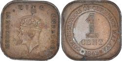 World Coins - Coin, MALAYA, Cent, 1943