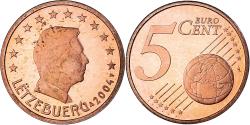 World Coins - Luxembourg, 5 Euro Cent, 2004, Utrecht, , Copper Plated Steel