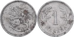 World Coins - Finland, 1 Markka, 1951, Helsinki, Iron, , KM:30b