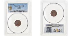World Coins - Coin, France, Cérès, Centime, 1882, Paris, PCGS, MS64RB, , Bronze