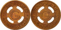 Us Coins - United States, Texas, Garland, City Bus Lines, Token