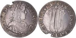 World Coins - Coin, France, Louis XIV, 1/2 Écu à la mèche longue, 1659, Bayonne