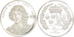 World Coins - France, Medal, Les rois de France, Louis XIII, , Copper Plated Silver