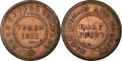 World Coins - Coin, Great Britain, Rose Copper Company, Halfpenny Token, 1811, Birmingham