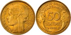 World Coins - Coin, France, Morlon, 50 Centimes, 1932, 9 and 2 opened,