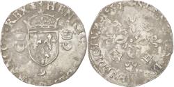 World Coins - Coin, France, Douzain aux croissants, 1552, Rennes, , Billon