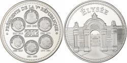 World Coins - France, Medal, Présidents de la Vème République, Elysée, 2012
