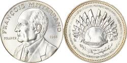 World Coins - France, Medal, French Fifth Republic, François Mitterand, 1981,