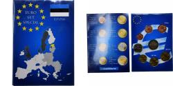 World Coins - Estonia, Set 1 ct. - 2 Euro, 2002,