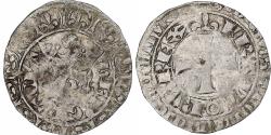 World Coins - France, Charles V, Blanc au K, 1365-1380, Billon, , Duplessy:363
