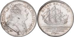 World Coins - France, Token, Louis XVI, Chambre de Commerce de La Rochelle, 1774, Silver