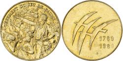 World Coins - France, Medal, Révolution Française, Serment du Jeu de Paume, 1989, Bronze