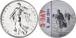 World Coins - Coin, France, Semeuse, Franc, 2001, Paris, , Nickel, KM:925.1, Gadoury:474
