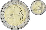 World Coins - Monaco, Rainier III, 2 Euro, 2003, Paris, , Bi-Metallic, Gadoury:MC179