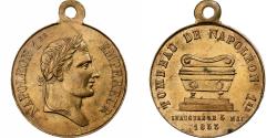 World Coins - France, Medal, Inauguration du Tombeau de Napoléon Ier, 1853, Brass,