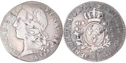 World Coins - Coin, France, Louis XV, 1/10 Écu au bandeau, 12 Sols, 1/10 ECU, 1768, Paris