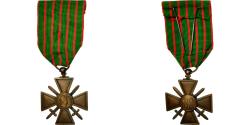 World Coins - France, Croix de Guerre, Medal, 1914-1918, Excellent Quality, Bronze, 38