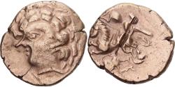 Ancient Coins - Aulerci Cenomani, Stater, 2nd-1st century BC, Gold, , Delestrée:2153