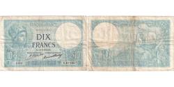 World Coins - France, 10 Francs, Minerve, 1932, X.67165, VF(20-25), Fayette:6.16, KM:73d