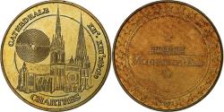 World Coins - France, Token, Chartres - La Cathédrale n°3, 2007, Copper-nickel Aluminium