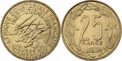 World Coins - Cameroon, 25 Francs, 1958, Aluminum-Bronze, , KM:12