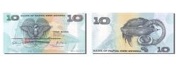 World Coins - Banknote, Papua New Guinea, 10 Kina, 1988, UNC(65-70)