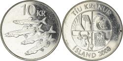 World Coins - Coin, Iceland, 10 Kronur, 2008