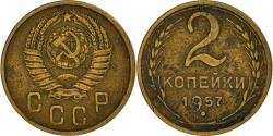World Coins - Coin, Russia, 2 Kopeks, 1957, Saint-Petersburg, , Aluminum-Bronze