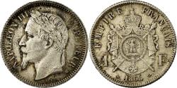 World Coins - Coin, France, Napoleon III, Napoléon III, Franc, 1868, Strasbourg,
