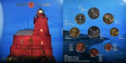 World Coins - Finland, Set, 2008, Phares Rahasarja I.BU .Set euro,