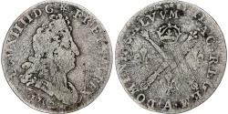 World Coins - France, Louis XIV, 5 Sols aux insignes, 1702, Paris, réformé, Silver