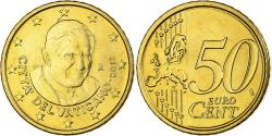 World Coins - Vatican, Benedict XVI, 50 Centimes, 2013, Rome, Nordic gold,