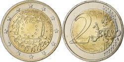 World Coins - GERMANY - FEDERAL REPUBLIC, 2 Euro, Drapeau européen, 2015, Munich,