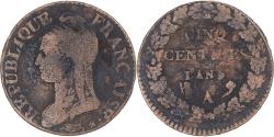 World Coins - Coin, France, Dupré, 5 Centimes, AN 5, Paris, , Bronze, KM:640.1