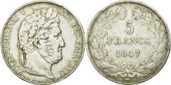 World Coins - Coin, France, Louis-Philippe, 5 Francs, 1847, Paris, , Silver