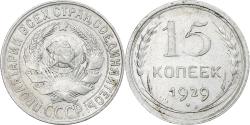 World Coins - Russia, Soviet Union, 15 Kopeks, 1929, , Silver, KM:87