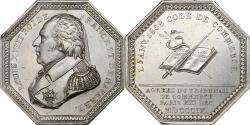 World Coins - France, Token, Louis XVIII, Agréés du Tribunal de Commerce de Paris, Silver