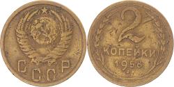 World Coins - Coin, Russia, 2 Kopeks, 1956