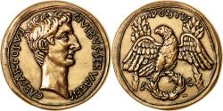 World Coins - France, Medal, Reproduction Monnaie Antique,  Auguste, , Copper