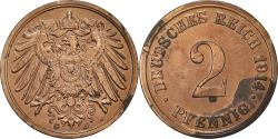World Coins - Coin, GERMANY - EMPIRE, Wilhelm II, 2 Pfennig, 1914, Karlsruhe,