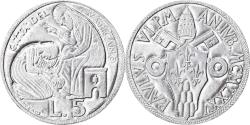 World Coins - Coin, VATICAN CITY, Paul VI, 5 Lire, 1975, , Aluminum, KM:126