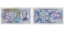 World Coins - Banknote, Switzerland, 20 Franken, 1965, 1965-01-21, KM:46l, EF(40-45)